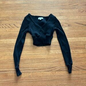 Luvalot Black Crop top